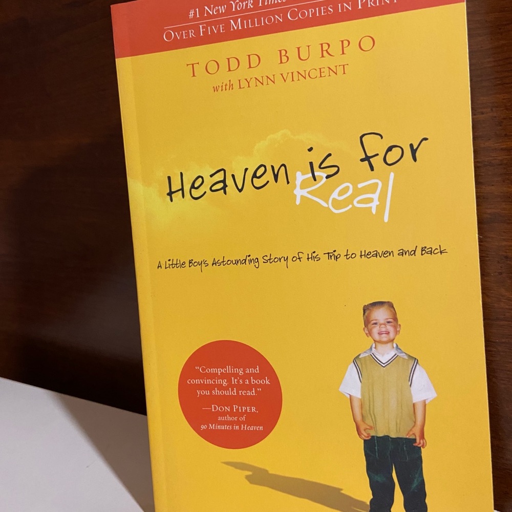 Heaven is for real soft cover